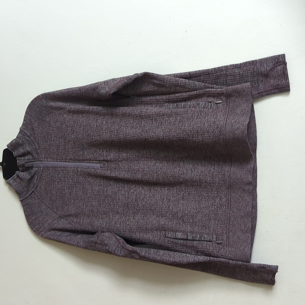 Lululemon Engineered Warmth Half-Zip Chrome / Lunar Rock / Black - Picture 10 of 15